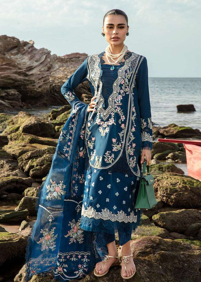 Crimson X Saira Shakira Luxury Lawn – Lolita Lapis – 1B