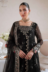 Nureh Amaya Luxury Embroidered Chiffon Collection – AM-42
