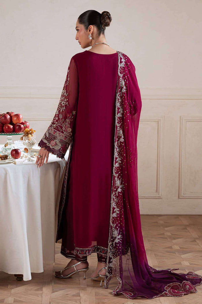 Nureh Amaya Luxury Embroidered Chiffon Collection – AM-40