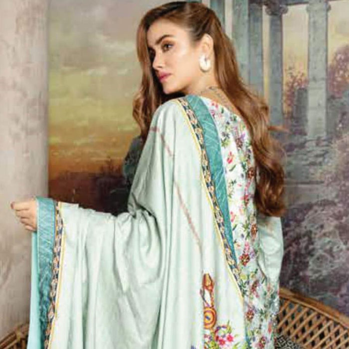 Mahjabeen embroidered Linen -054 (Fun Dressing)