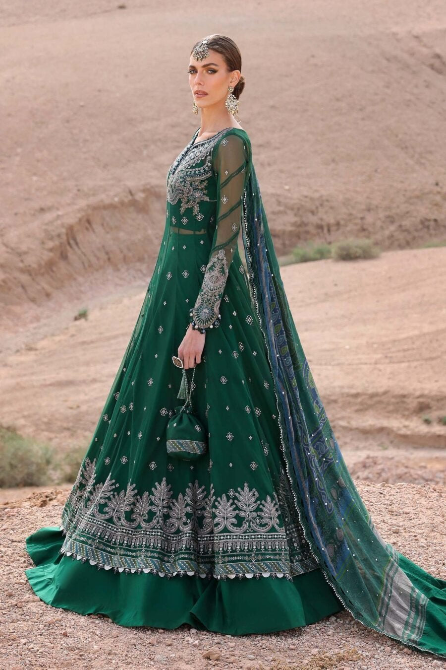 Maria B Luxury Lawn 2025 – D-7A