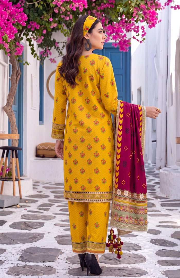 Coco Cords by Al Zohaib Printed Lawn Design-8