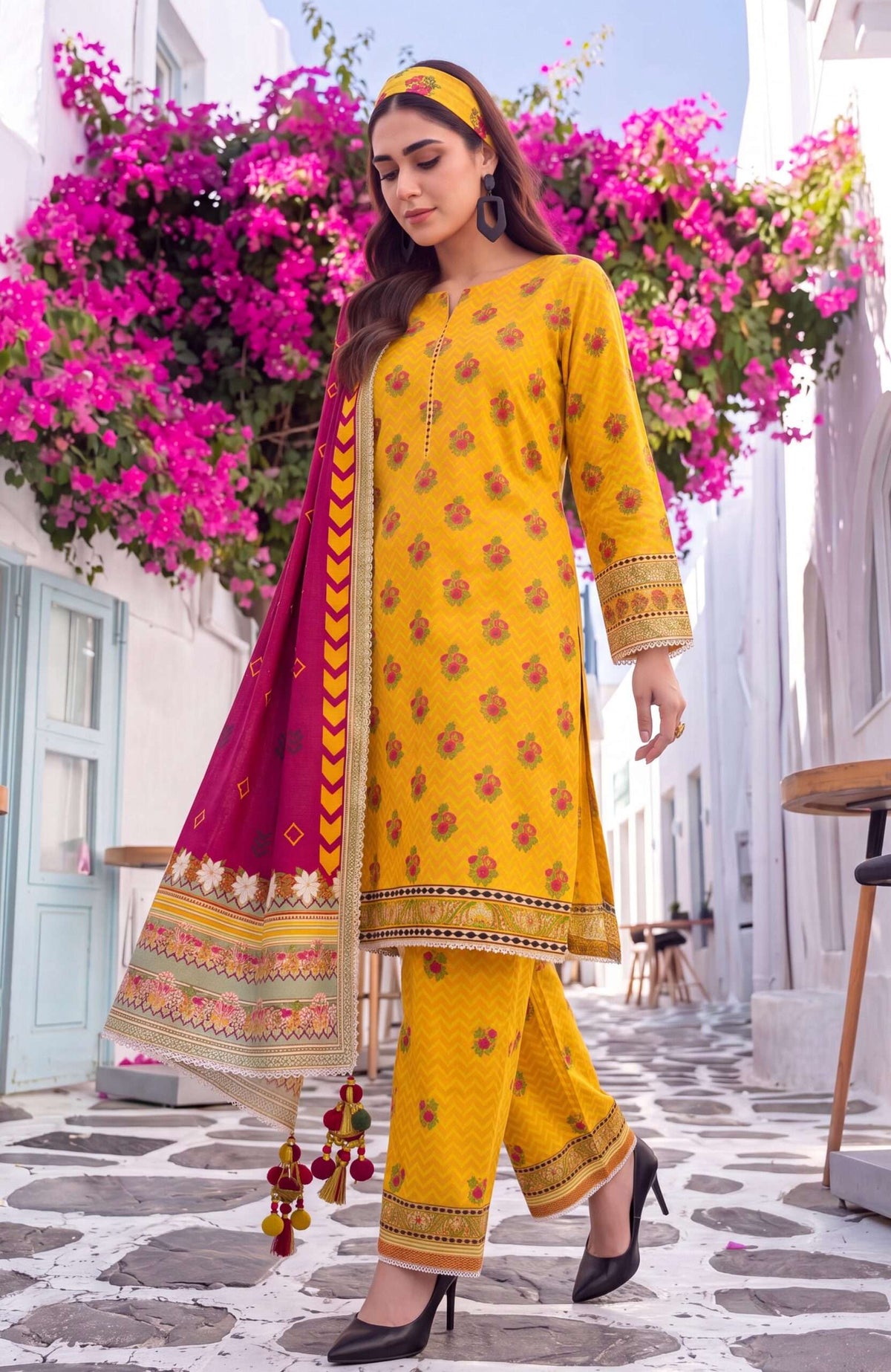 Coco Cords by Al Zohaib Printed Lawn Design-8