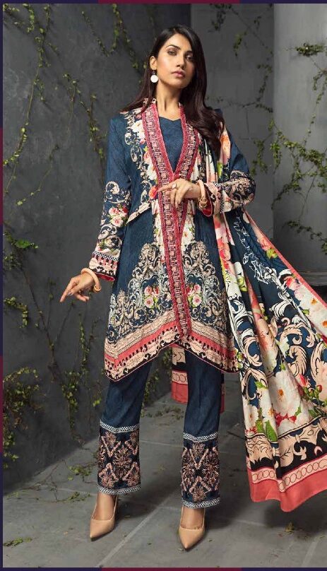 Jahan Ara Embroidered Lawn J10-01