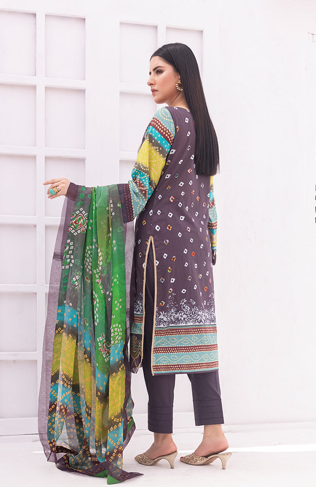 Al Zohaib Colors Digital Printed Lawn – CPB-23-08