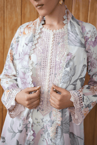 Aabyaan Print Luxe Lawn Collection – SARIYA (AP-03)