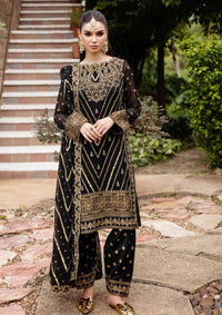 Freesia Luxury Chiffon Un-stitched 3PC – Angelien – FS-40012