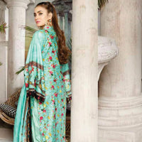 Mahjabeen embroidered Linen – 055 (Fall Fashion)