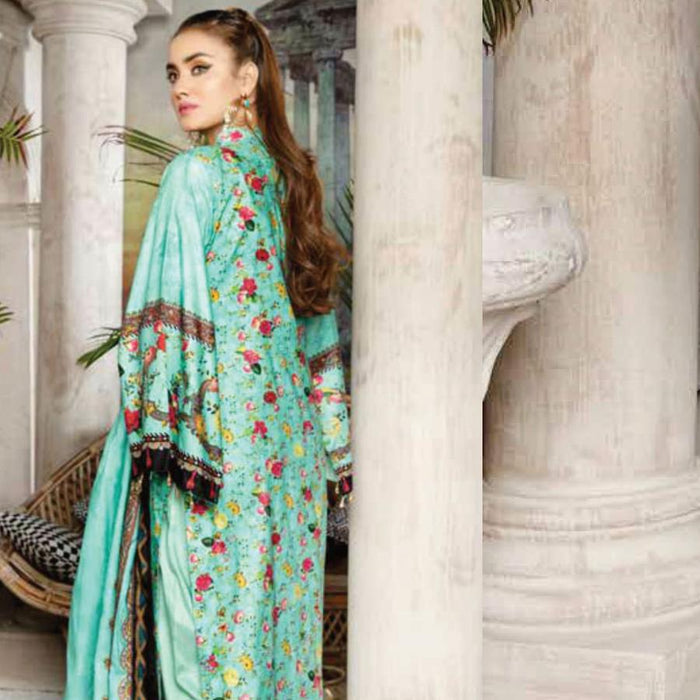 Mahjabeen embroidered Linen – 055 (Fall Fashion)