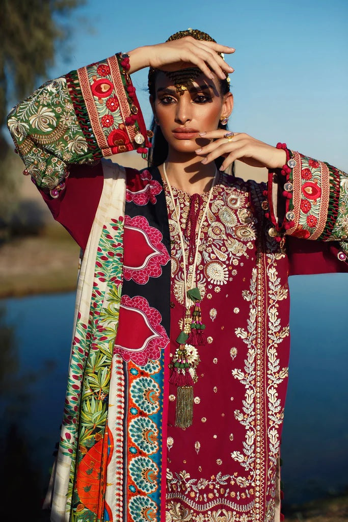 Elan Luxury Lawn Collection – EL22-09 – (NIMA)