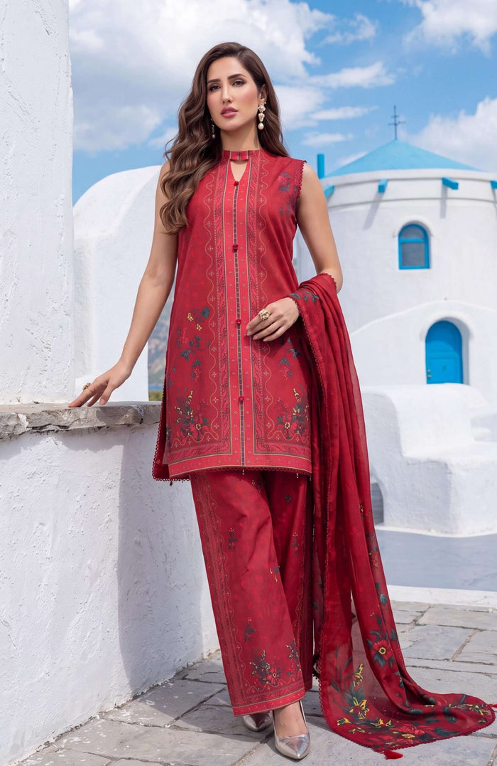 Coco Cords by Al Zohaib Printed Lawn Design-9