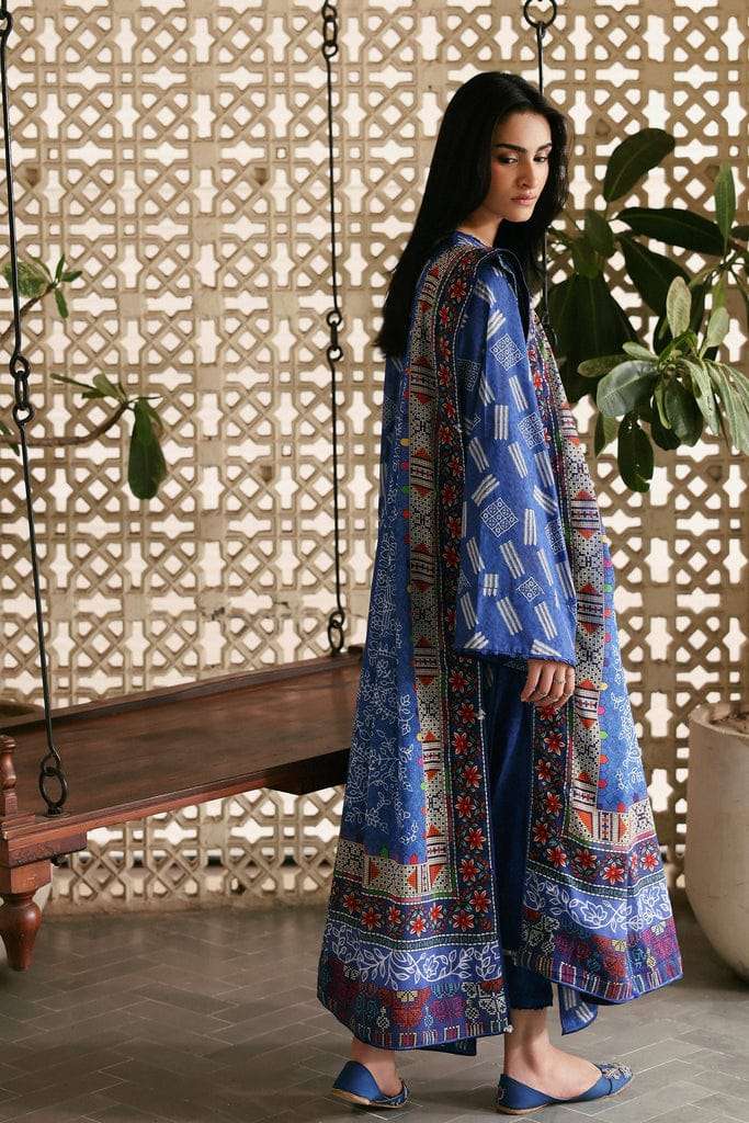 Zaha Amaya Printed Lawn – ZARIA (APL26-09)