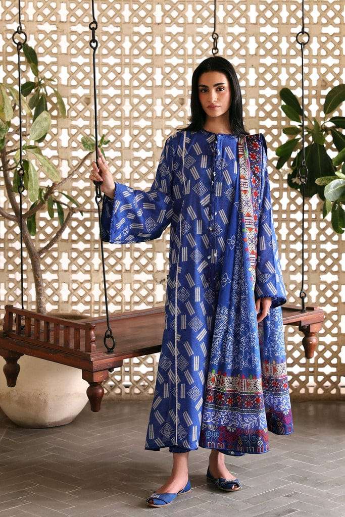 Zaha Amaya Printed Lawn – ZARIA (APL26-09)