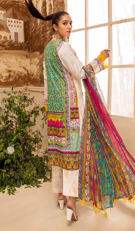 Rangoon Chickenkari Emb By Arham Vol – – 09