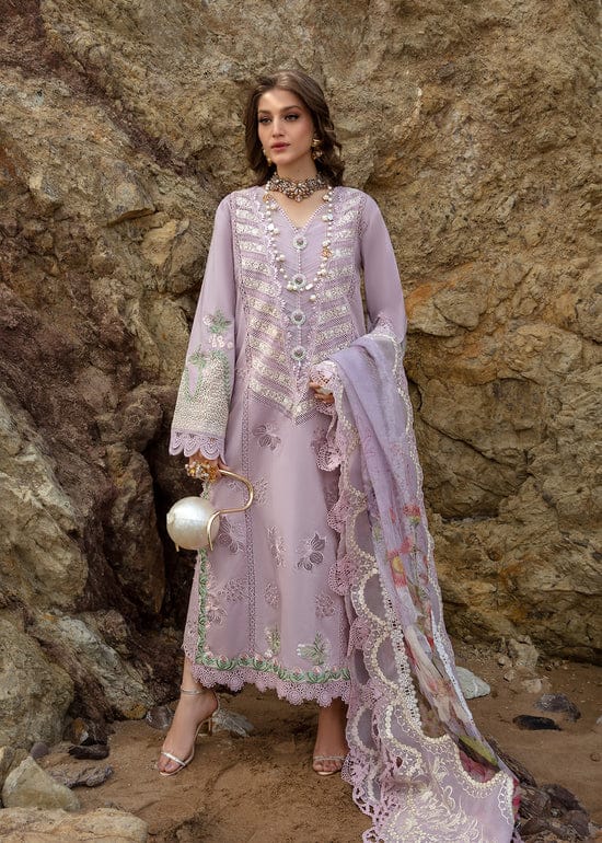 Crimson Luxury Lawn by Saira Shakira Unstiched Collection 2024 | 3B