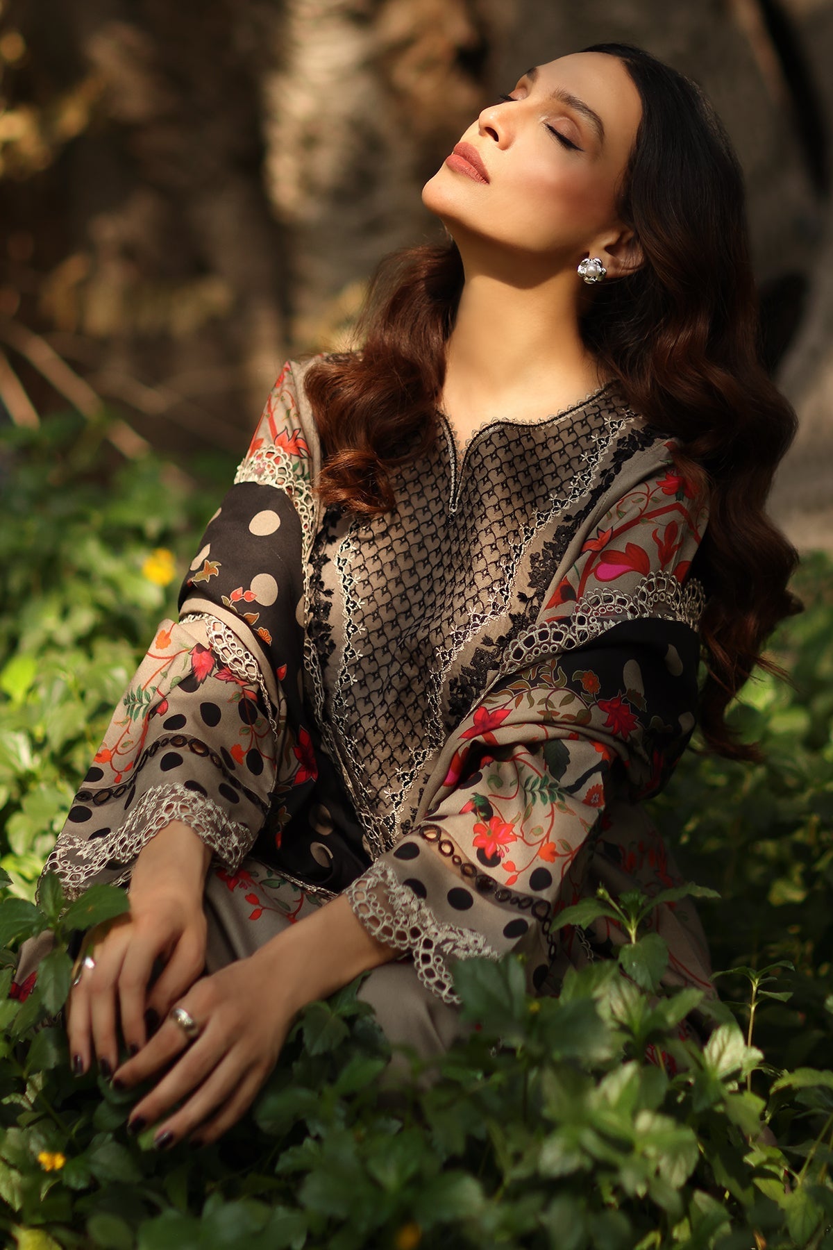 Charizma Aniq Winter – Embroidered Linen ANW6-12