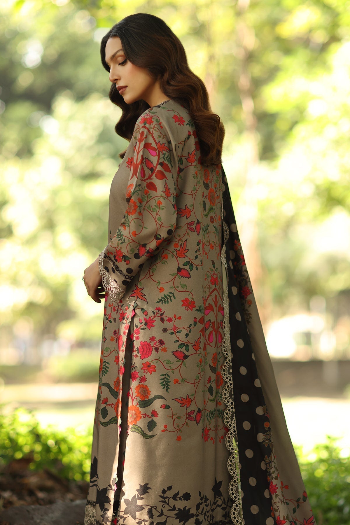 Charizma Aniq Winter – Embroidered Linen ANW6-12