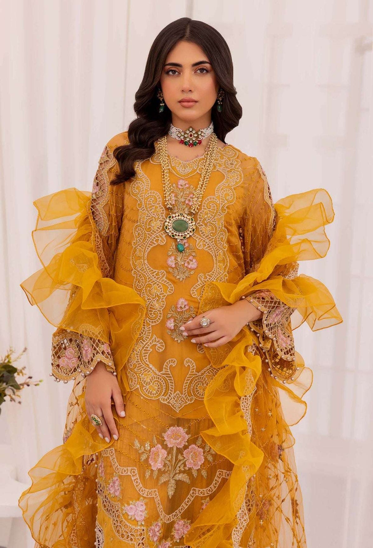Adans Libas Chantelle Chiffon Collection – AMBER AGATE
