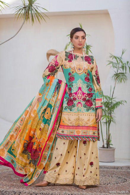 Adan’s Libas Luxury Attire Lawn D-10