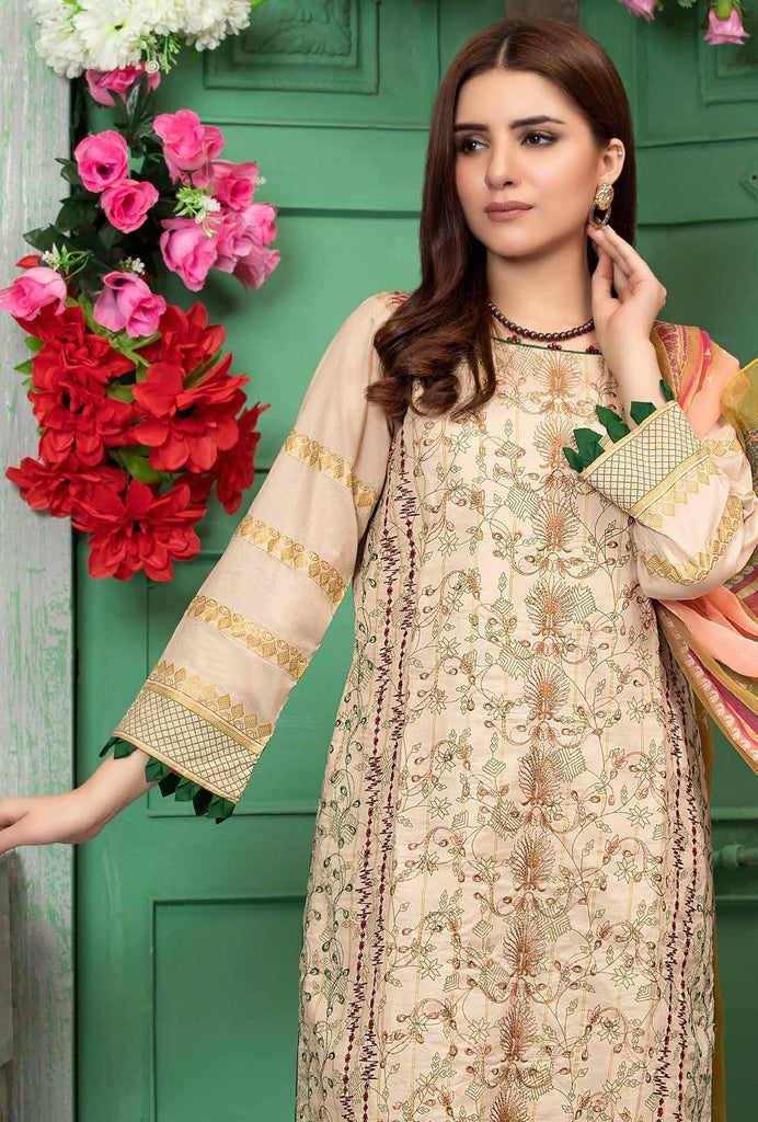 Areeba Embroidered Lawn Collection – D3