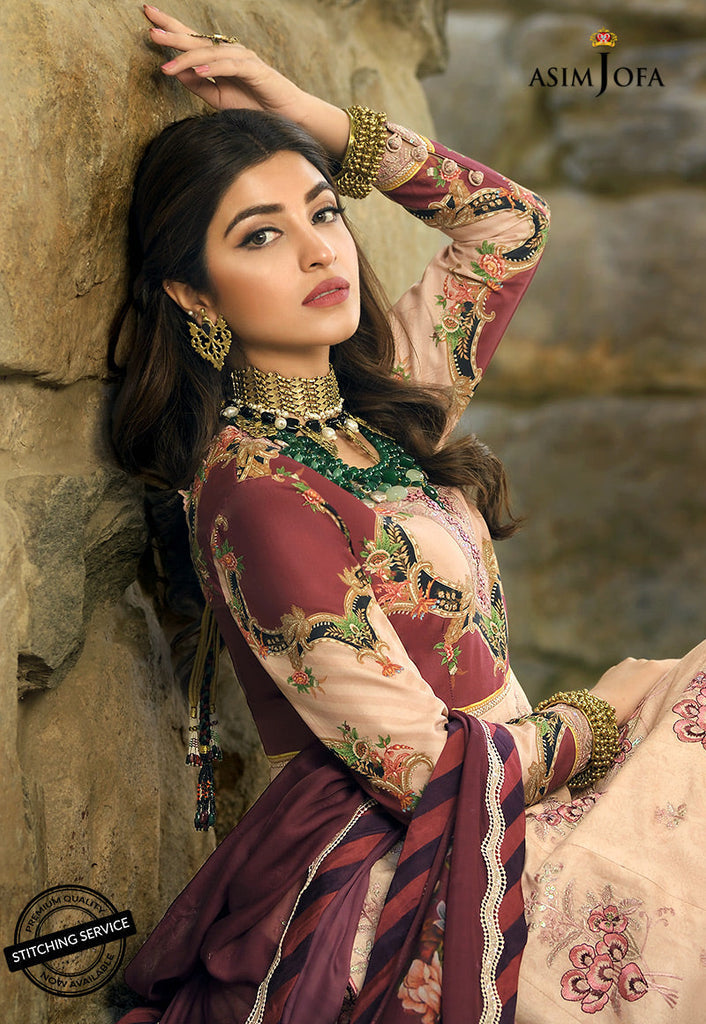 Asim Jofa Shehr-e-Yaar Luxury Lawn – AJSL-17