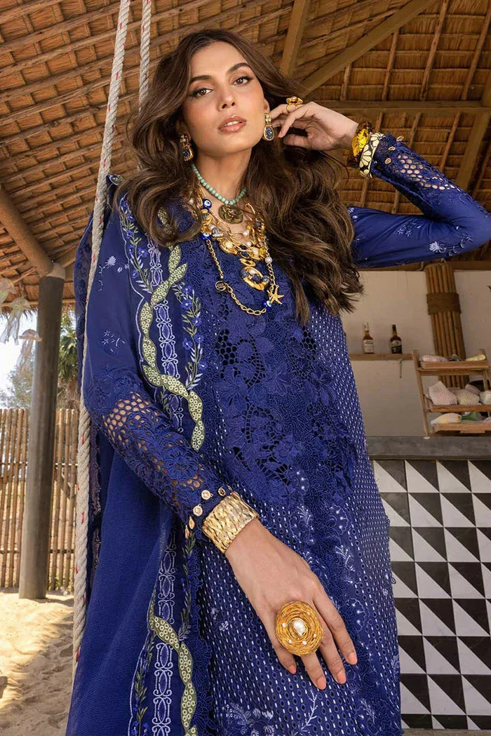Saira Shakira Luxury Lawn 2025 – 4B LEYLA-B