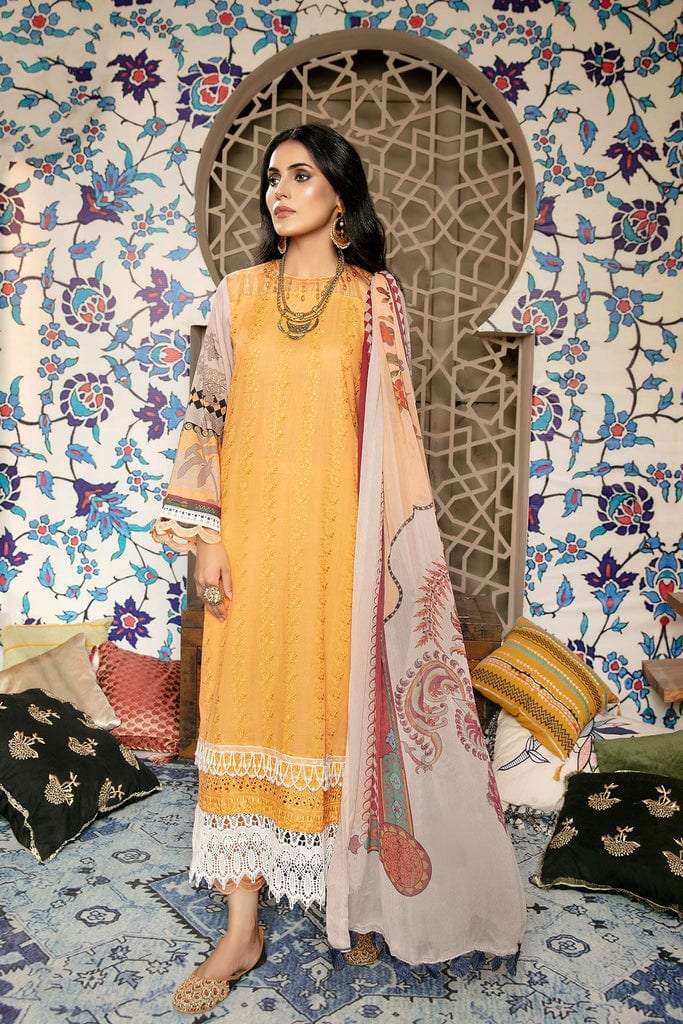 Bin Rashid Lawn Chikankari Collection – BRL – 04