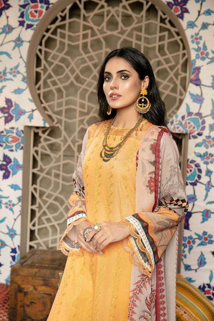 Bin Rashid Lawn Chikankari Collection – BRL – 04