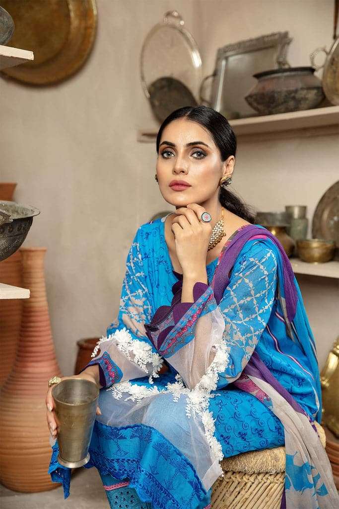 Bin Rashid Lawn Chikankari Collection – BRL – 02