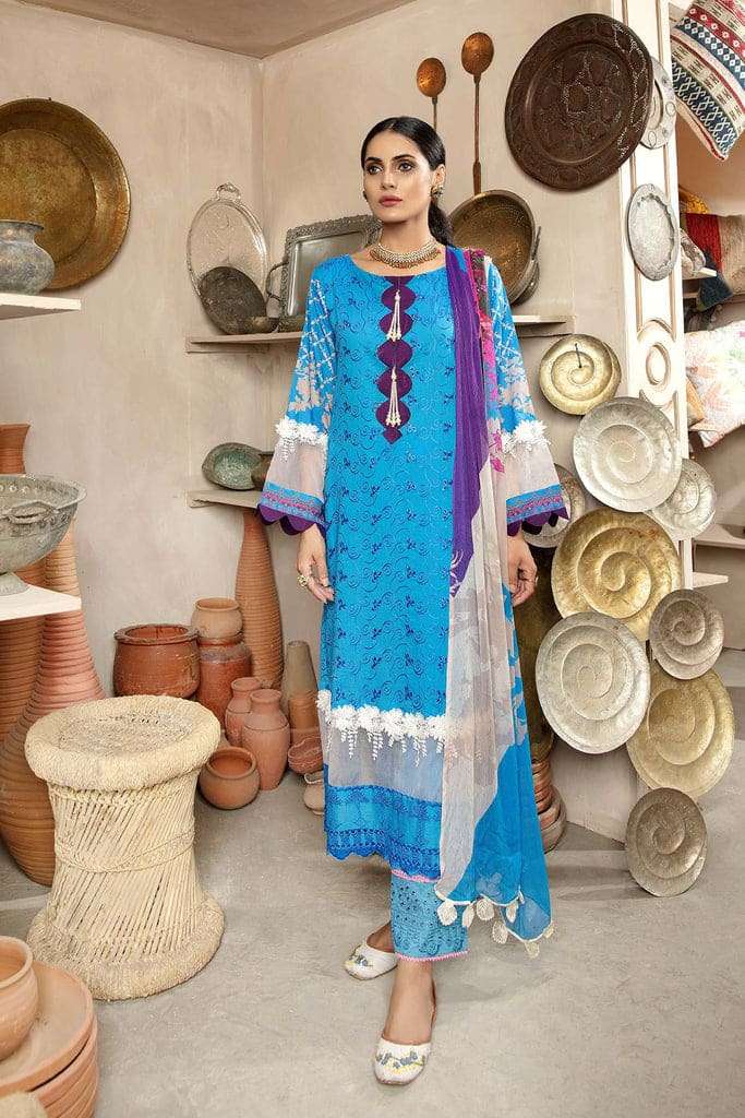 Bin Rashid Lawn Chikankari Collection – BRL – 02