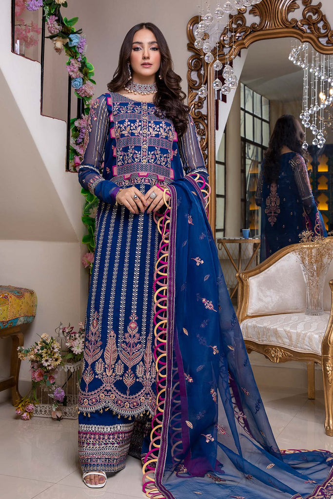 Charizma Chimmer Embroidered Chiffon Collection – CHM-03