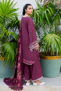 FLORAL MUSE-3PC SATIN PRINTED SUIT