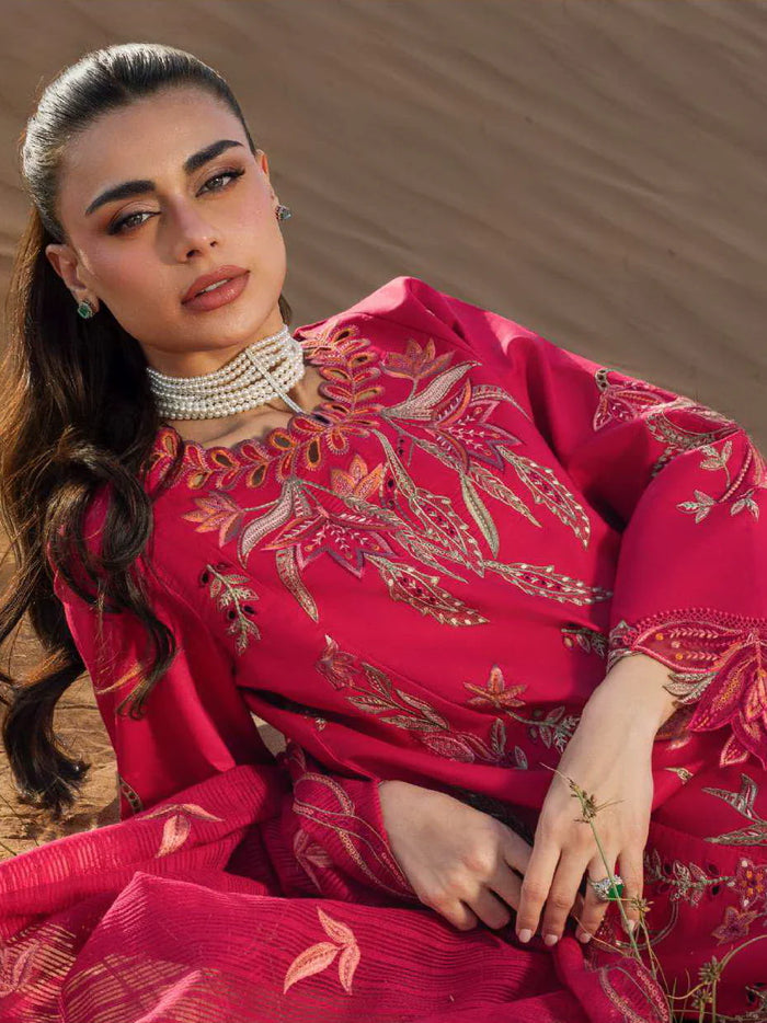 Rang Rasiya Premium Summer Lawn 2026 || D-09 SAFA