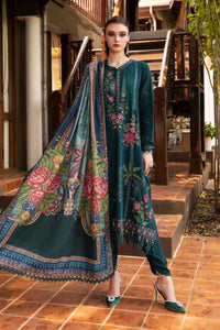 MARIA.B MPrints Winter – Embroidered Twill Linen Suit MPT-2807-B