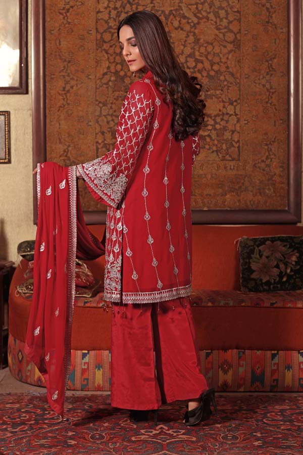 Angan by Zebaish – (Coral Berry) – 03