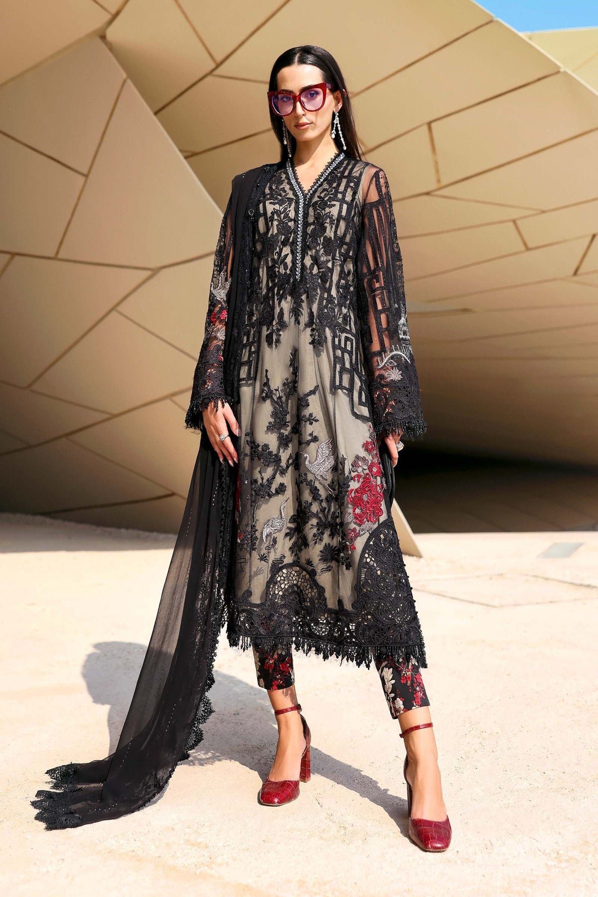 MARIA.B Eid Luxury Lawn – D2607B