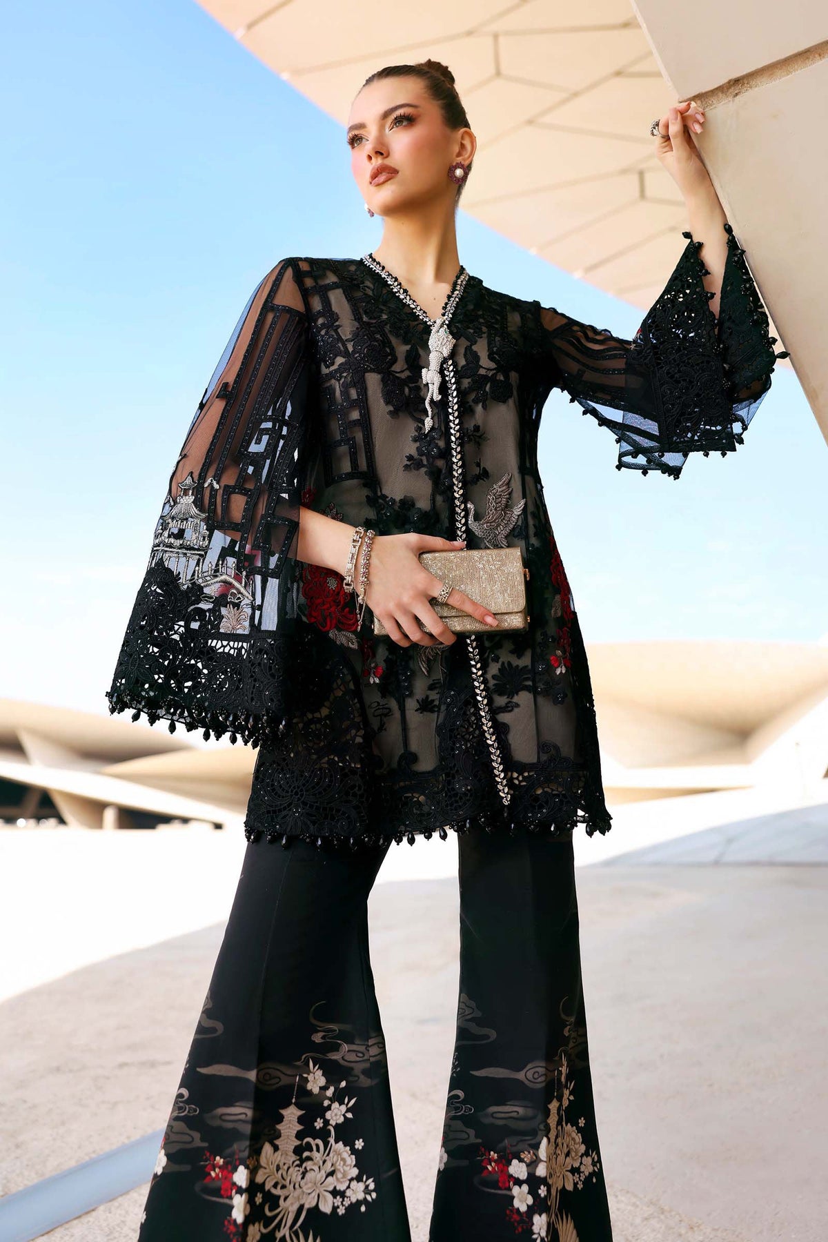 MARIA.B Eid Luxury Lawn – D2607B