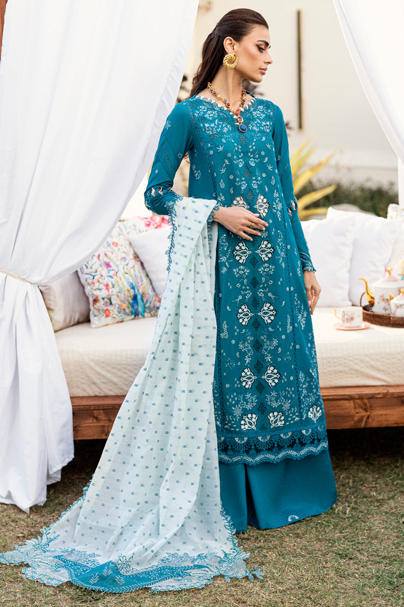 Qalamkar Chikankari Lawn Eid Edit – CS-07 ALYANA