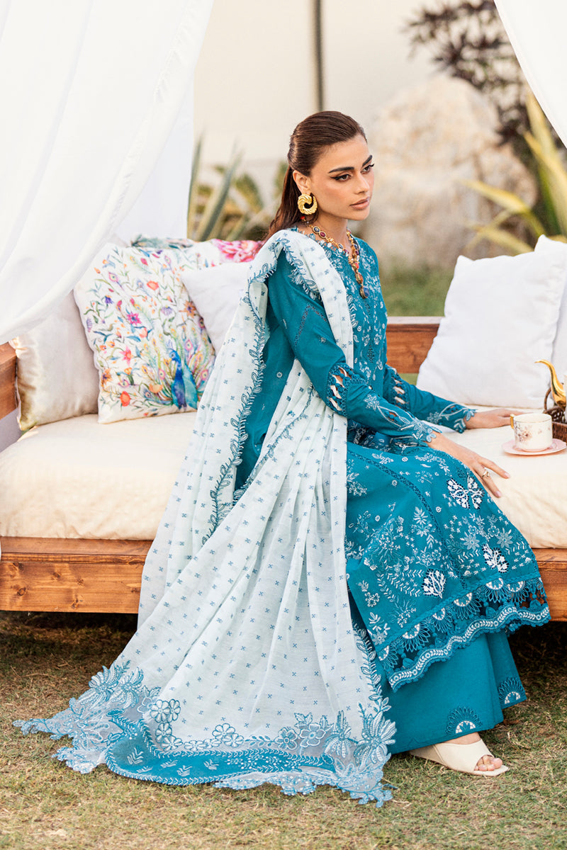 Qalamkar Chikankari Lawn Eid Edit – CS-07 ALYANA