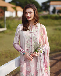 Mushq Solace Ombre Chikankari Lawn – Dew Drift