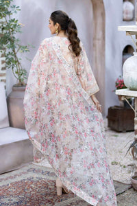 Mahiye By Noors Organza Semi Stitched Collection – D7