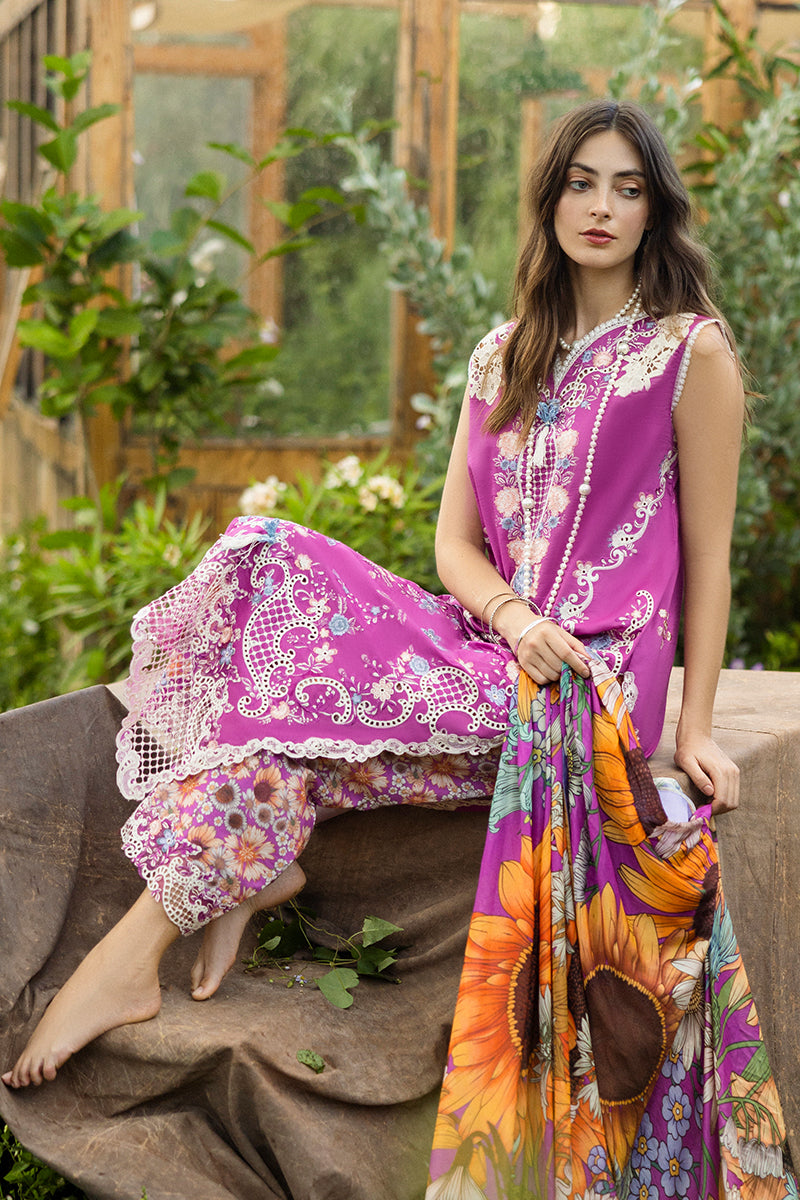 Mushq Secret Garden Hemline Spring/Summer Lawn – Mystic Rose