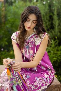 Mushq Secret Garden Hemline Spring/Summer Lawn – Mystic Rose