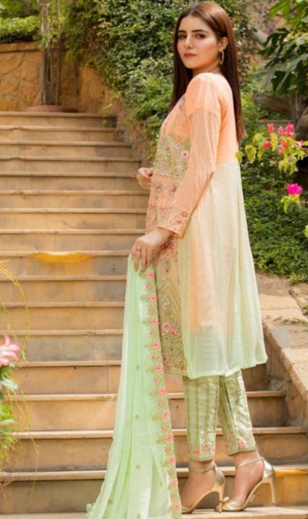 Bin Hameed Tehzeeb Luxury Chiffon – 2705A