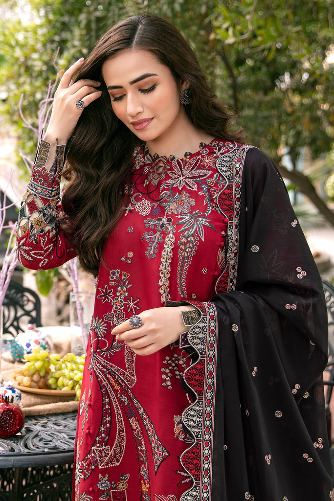 Jazmin Shahkaar Luxury Lawn Collection – Afroz – D10