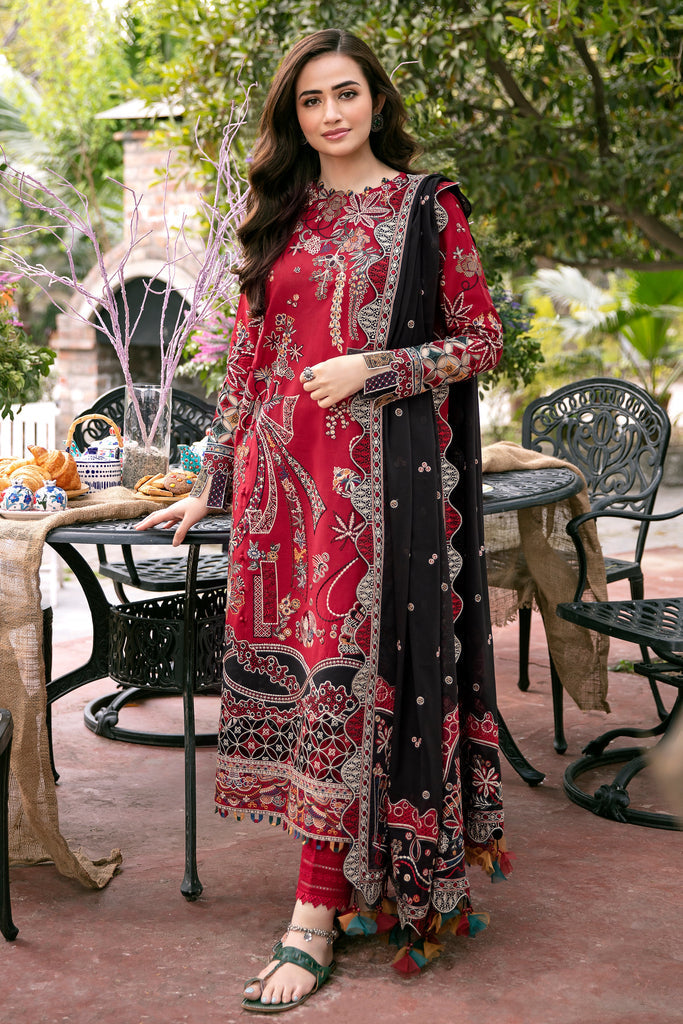 Jazmin Shahkaar Luxury Lawn Collection – Afroz – D10