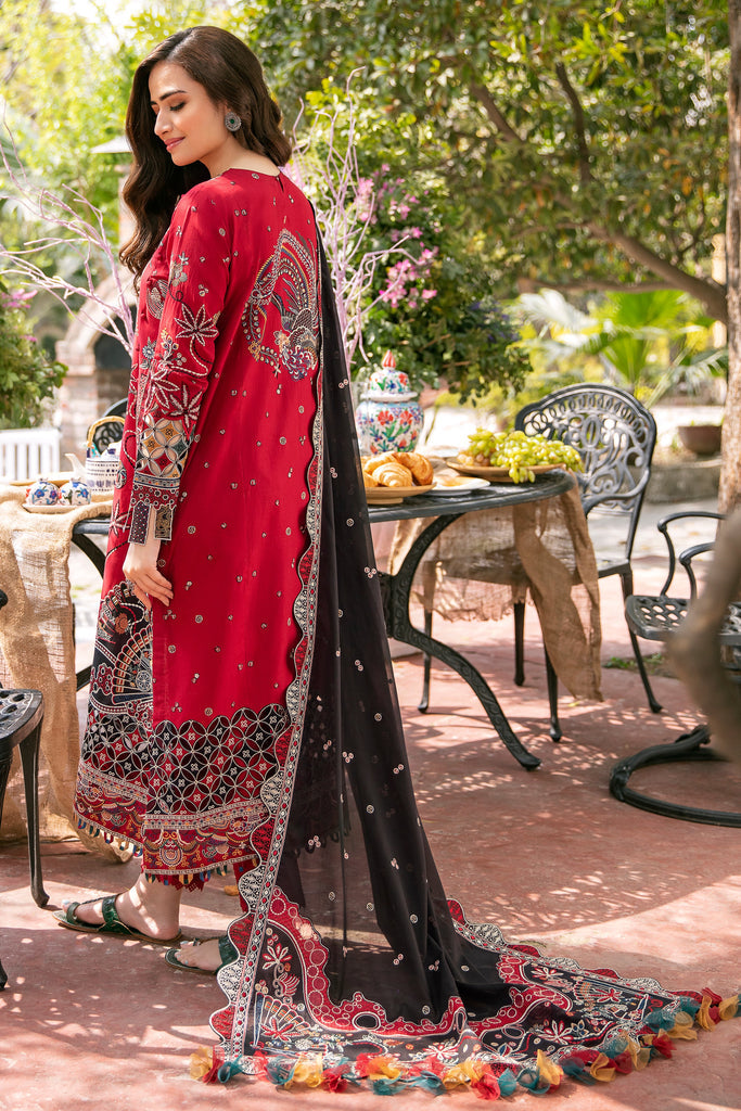 Jazmin Shahkaar Luxury Lawn Collection – Afroz – D10