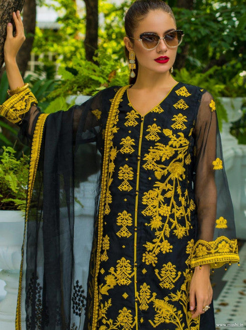 Kalyan By ZS Embroidered Organza – 07
