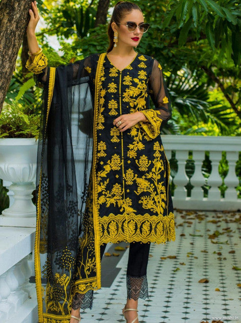 Kalyan By ZS Embroidered Organza – 07