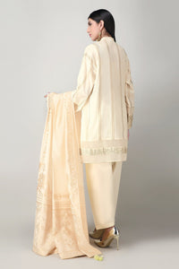 Khaadi Embroidered 3 Piece Suit · Calming Ride – K21115 Off White